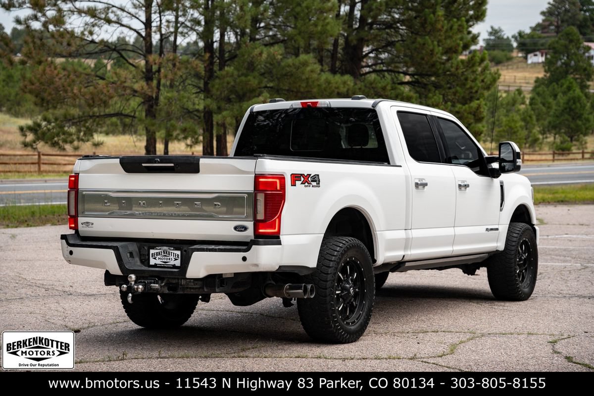 Used 2020 Ford F350 Limited AWD/4WD image 4