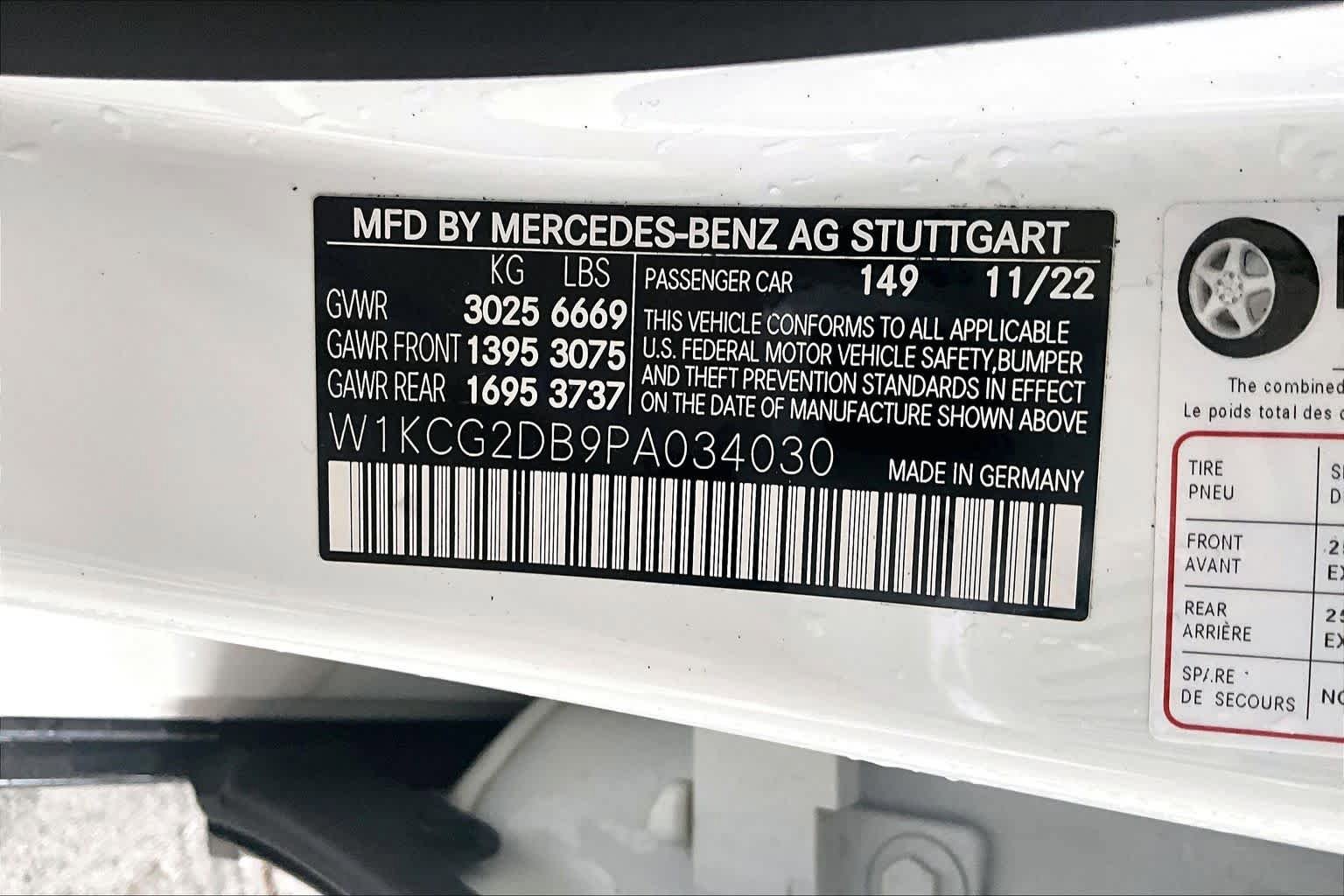 Certified 2023 Mercedes-Benz EQS 450+ Sedan image 31