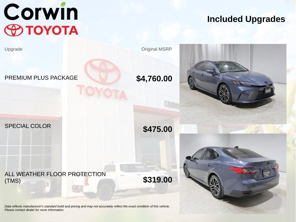 Used 2026 Toyota Camry XLE w/ Premium Plus Package FWD image 4