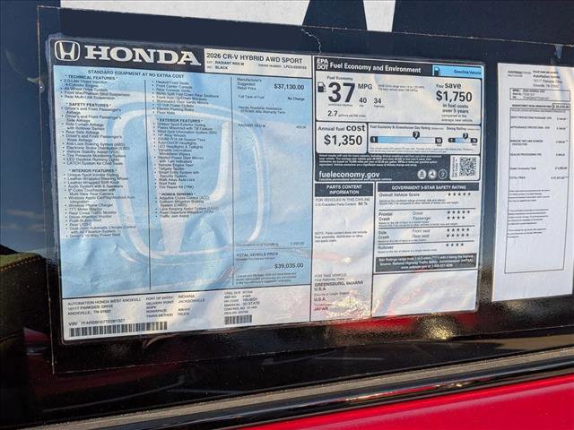 New 2026 Honda CR-V Sport image 17