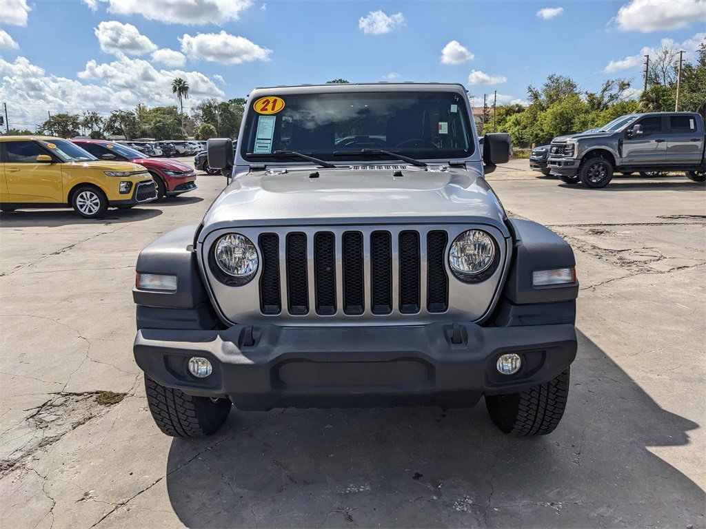 Used 2021 Jeep Wrangler Unlimited Sport image 4