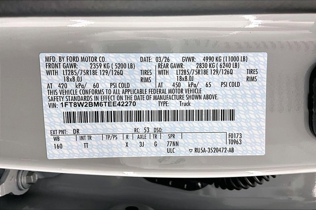 New 2026 Ford F250 Platinum AWD/4WD image 8