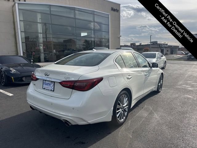 Certified 2022 INFINITI Q50 Luxe w/ Cargo Package image 5