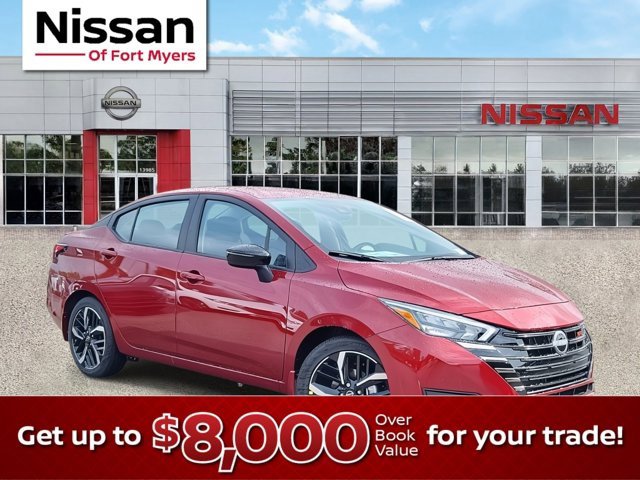 New 2025 Nissan Versa SR w/ Trunk Package