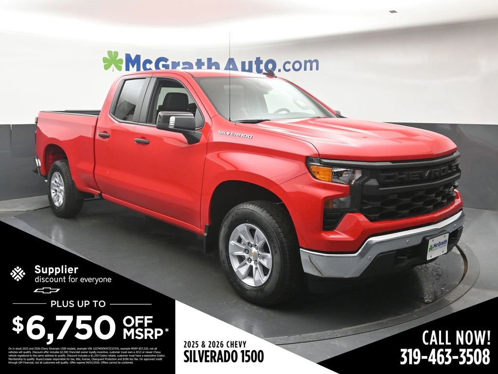 New 2026 Chevrolet Silverado 1500 W/T