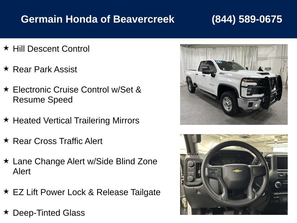 Used 2024 Chevrolet Silverado 2500 W/T w/ WT Convenience Package AWD/4WD image 10