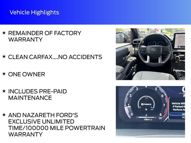 Used 2024 Toyota Tacoma Limited w/ Limited Package (LT) AWD/4WD image 16