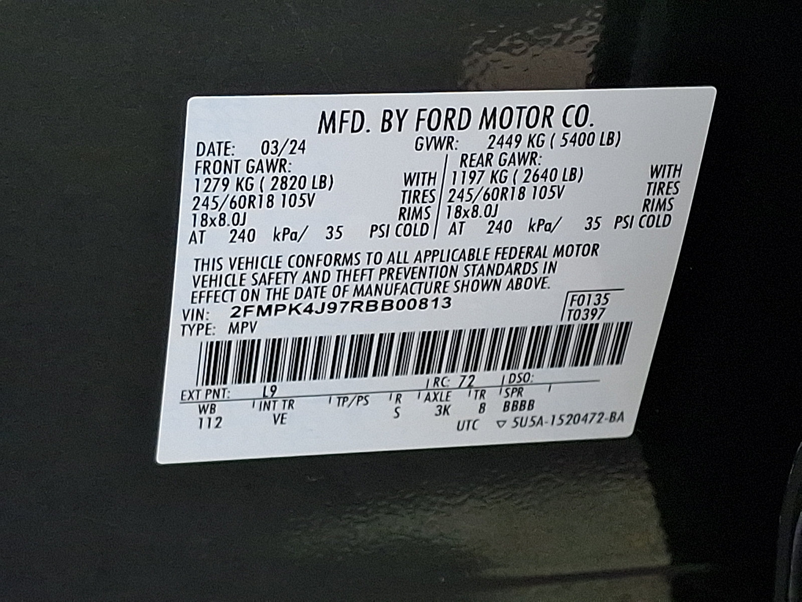 Used 2024 Ford Edge SEL AWD/4WD image 27
