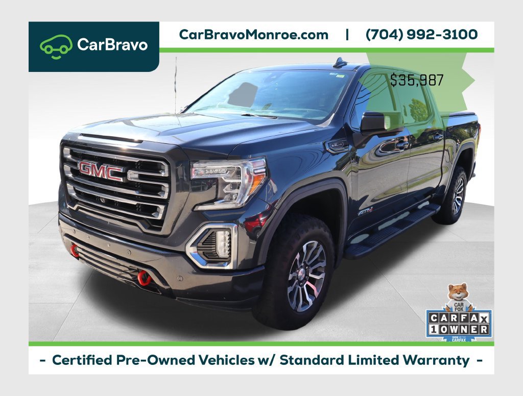 Certified 2020 GMC Sierra 1500 AT4 w/ AT4 Premium Package AWD/4WD image 1