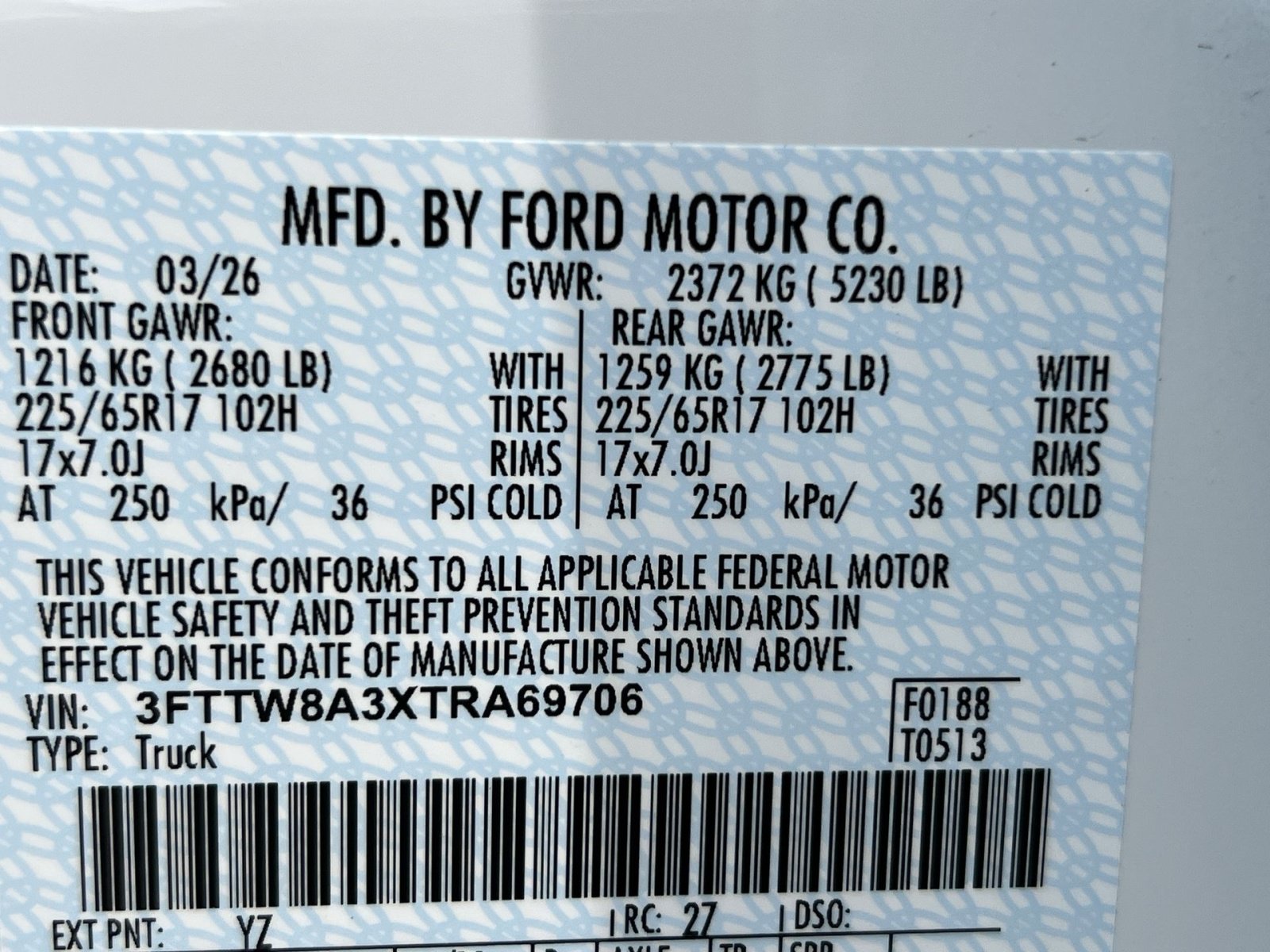 New 2026 Ford Maverick XL FWD image 35