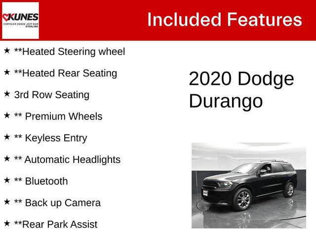 Certified 2020 Dodge Durango GT AWD/4WD image 5