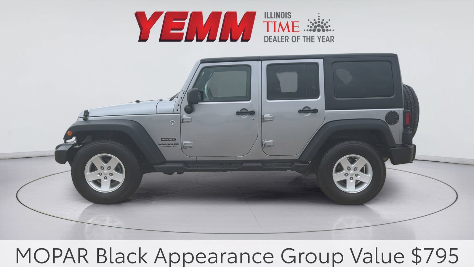 Used 2017 Jeep Wrangler Unlimited Sport w/ Quick Order Package 24S AWD/4WD image 5