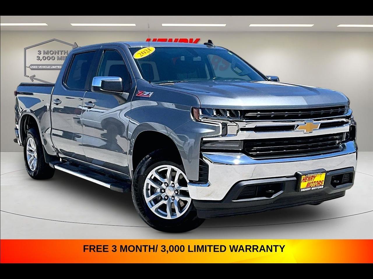 Used 2021 Chevrolet Silverado 1500 LT w/ Z71 Off-Road Package