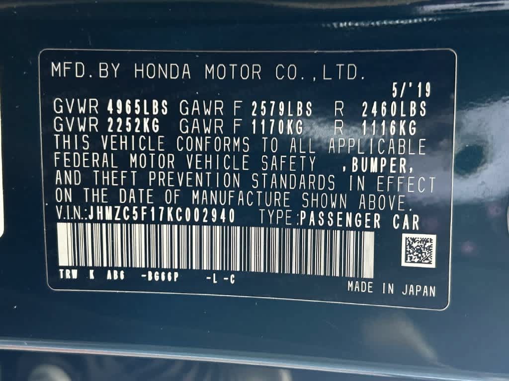Used 2019 Honda Clarity Plug-In Hybrid image 21