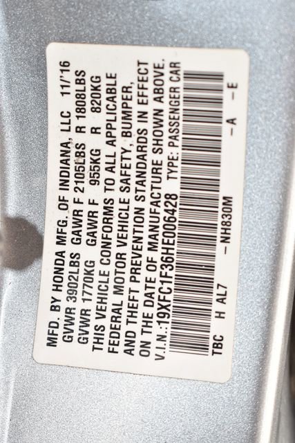 Used 2017 Honda Civic EX-T image 32