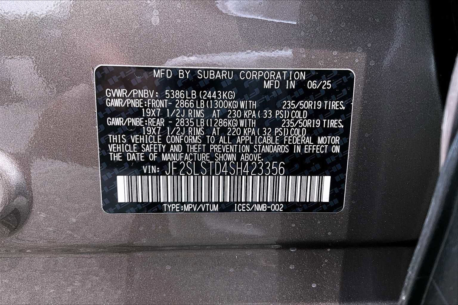 New 2025 Subaru Forester Touring image 19
