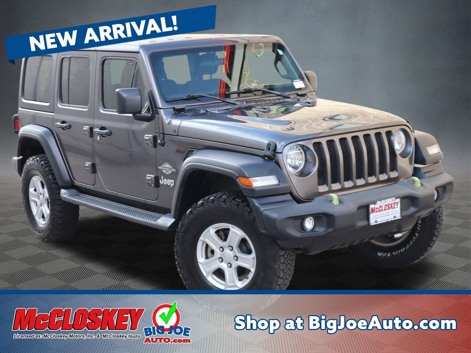 Used 2019 Jeep Wrangler Unlimited Sport S