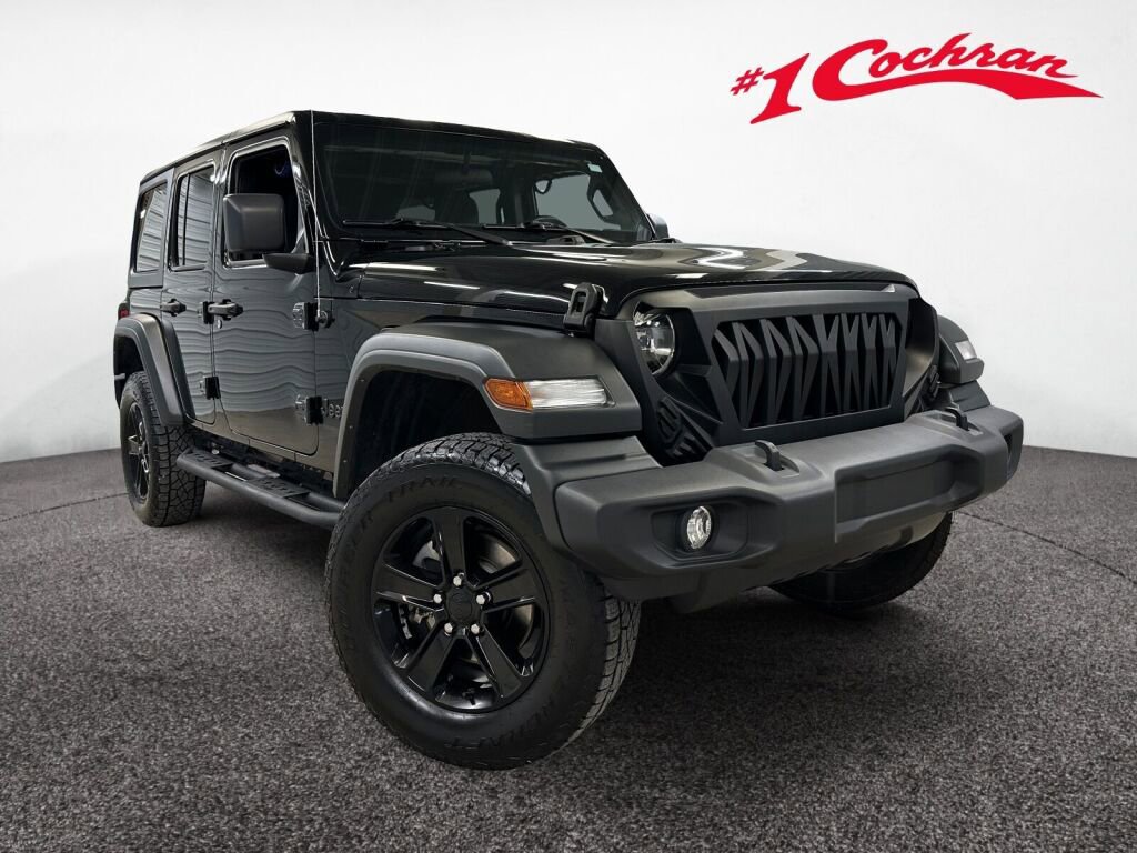 Used 2021 Jeep Wrangler Unlimited Sport image 1
