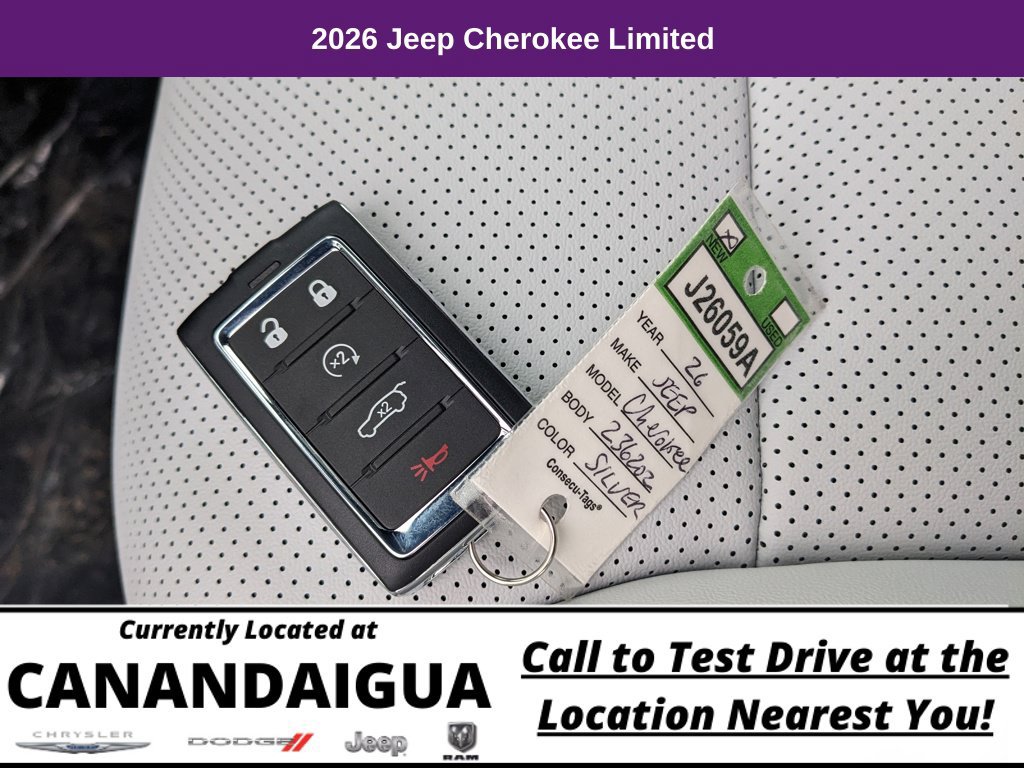 New 2026 Jeep Cherokee Limited AWD/4WD image 37