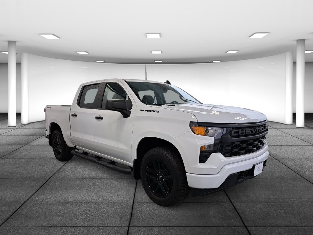 New 2026 Chevrolet Silverado 1500 Custom w/ Turbomax Blackout Package AWD/4WD image 3