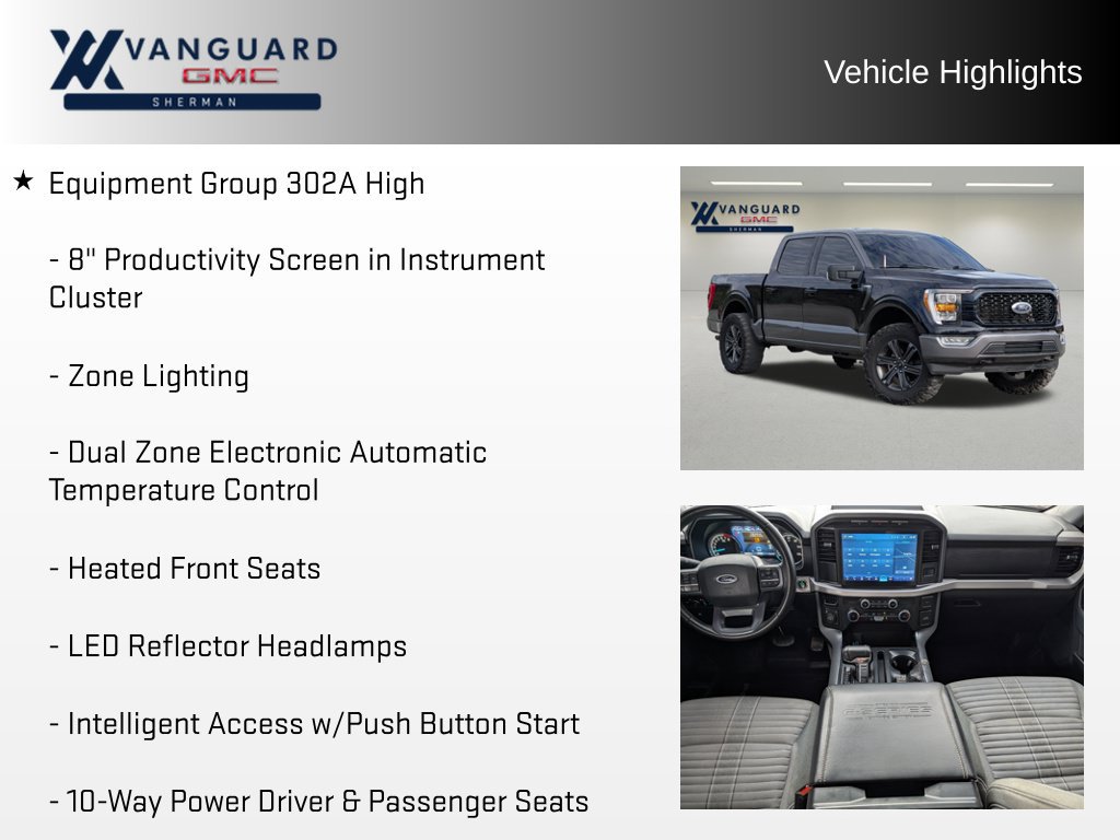 Used 2023 Ford F150 XLT w/ Equipment Group 302A High AWD/4WD image 11