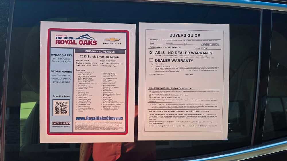 Used 2023 Buick Envision Avenir image 8