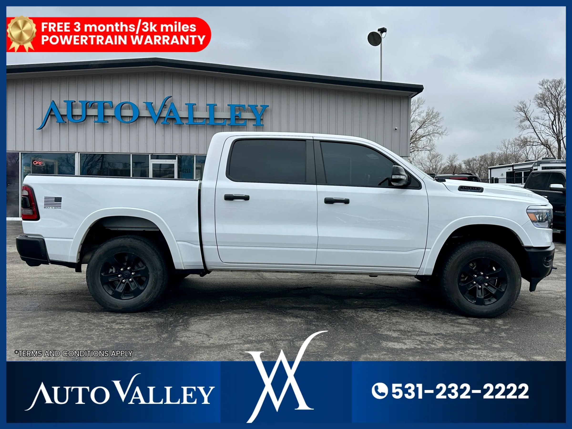 Used 2021 RAM 1500 Big Horn w/ Built-to-serve Edition image 8