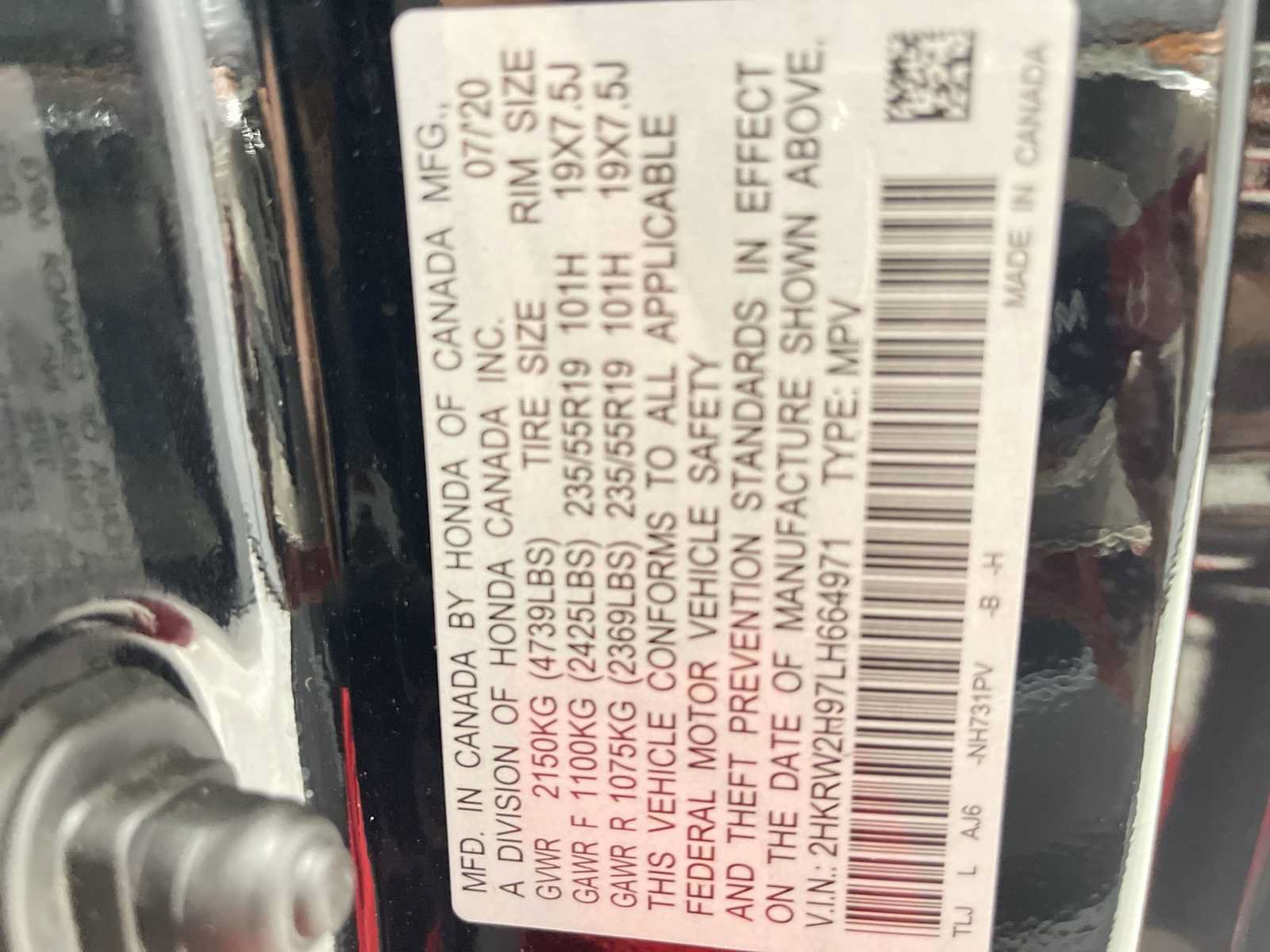 Used 2020 Honda CR-V Touring image 21