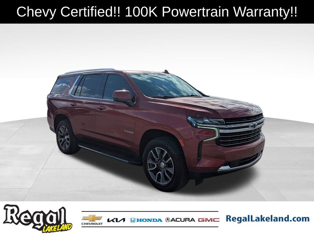 Used 2021 Chevrolet Tahoe LT w/ LT Signature Package