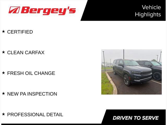 Certified 2025 Jeep Grand Wagoneer L Series III w/ Rear Seat Video Group 1 AWD/4WD image 5