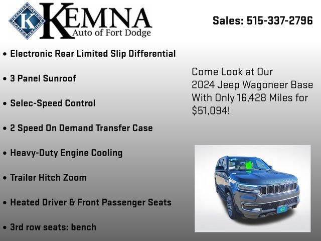 Used 2024 Jeep Wagoneer 4WD w/ Premium Group I image 19