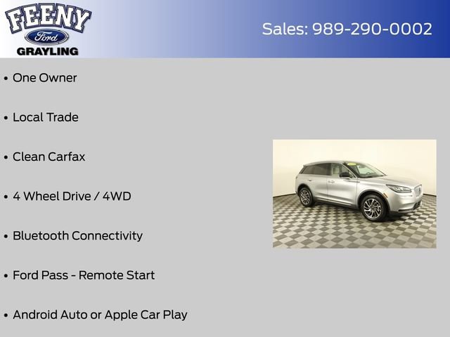 Used 2022 Lincoln Corsair AWD w/ Equipment Group 101A video 4