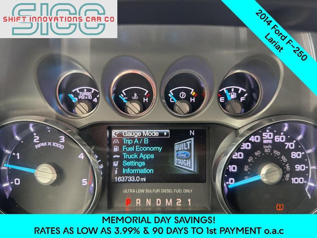 Used 2014 Ford F250 Lariat w/ Chrome Package AWD/4WD image 11