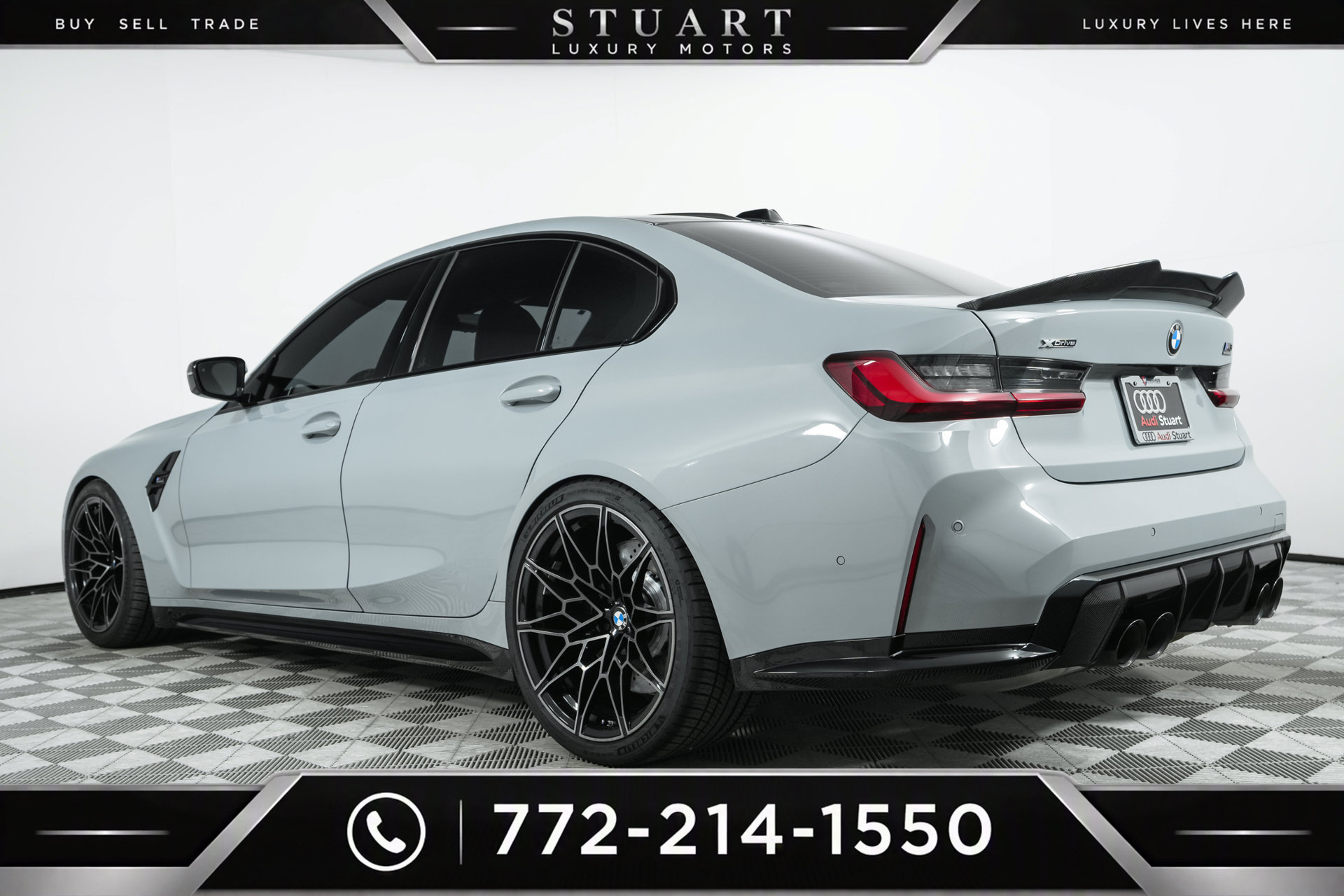 Used 2024 BMW M3 Competition w/ M Carbon Exterior Package AWD/4WD image 6