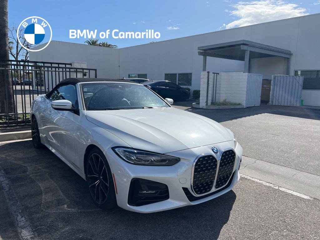 Used 2021 BMW 430i Convertible w/ M Sport Package image 1