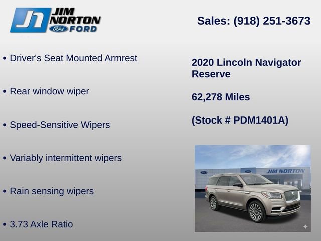 Used 2020 Lincoln Navigator Reserve w/ Luxury Package image 43