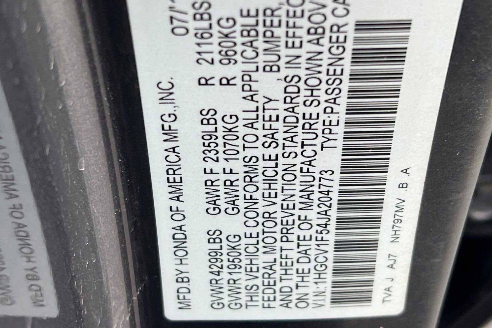Used 2018 Honda Accord EX-L image 27