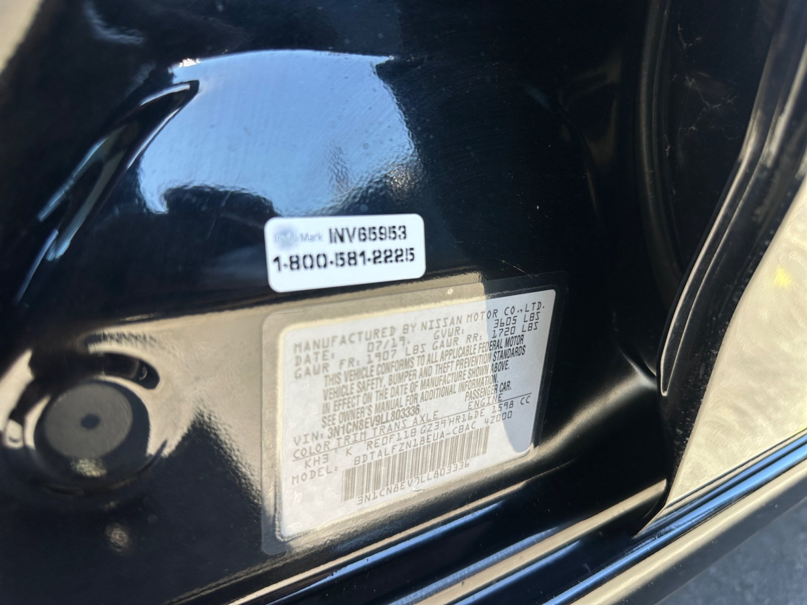 Used 2020 Nissan Versa SV FWD image 25