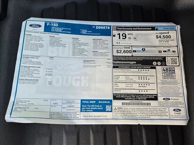 New 2026 Ford F150 XL w/ Equipment Group 103A High image 15