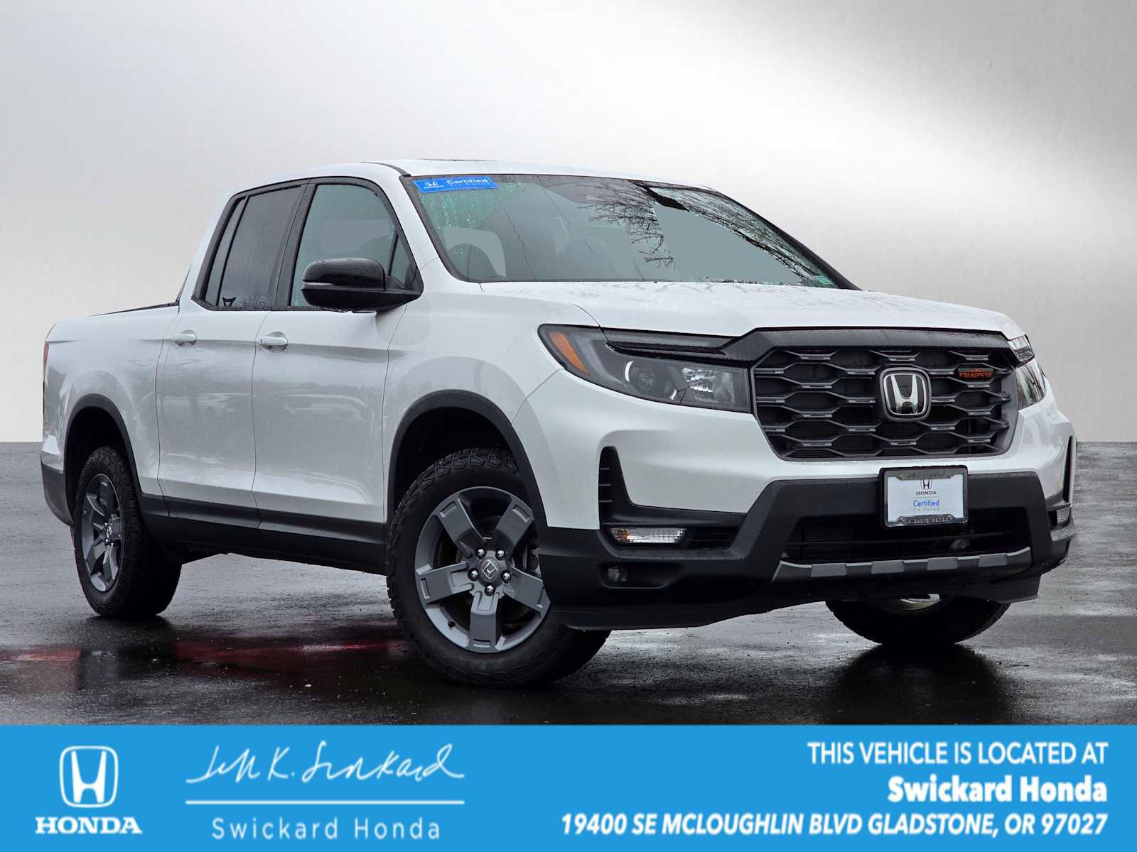 Certified 2024 Honda Ridgeline TrailSport