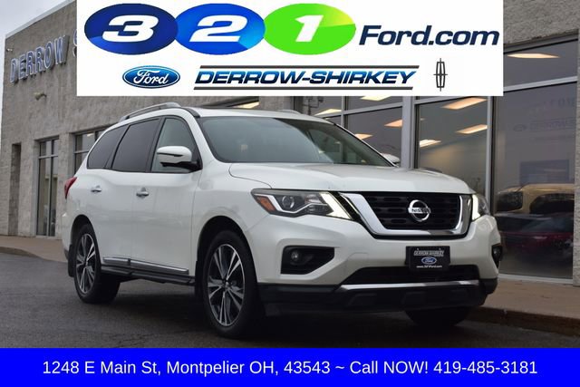 Used 2017 Nissan Pathfinder Platinum w/ Family Entertainment Package image 1