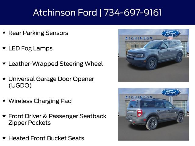 Certified 2022 Ford Bronco Sport Big Bend w/ Convenience Package image 16