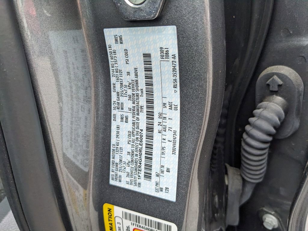 Certified 2024 Ford Ranger XLT w/ Equipment Group 301A High image 40