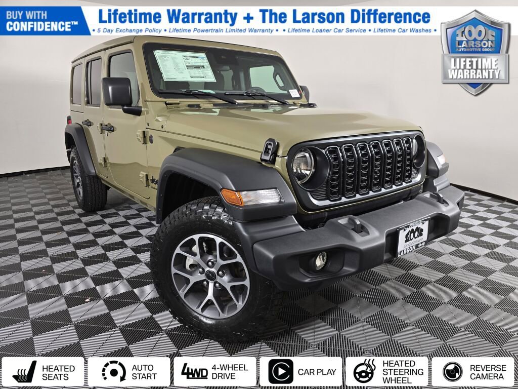 New 2025 Jeep Wrangler Sport S