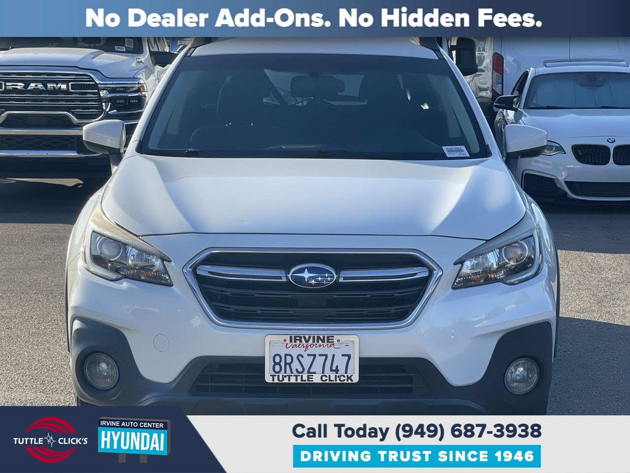 Used 2018 Subaru Outback 2.5i Premium w/ Protection Package #1 AWD/4WD image 2