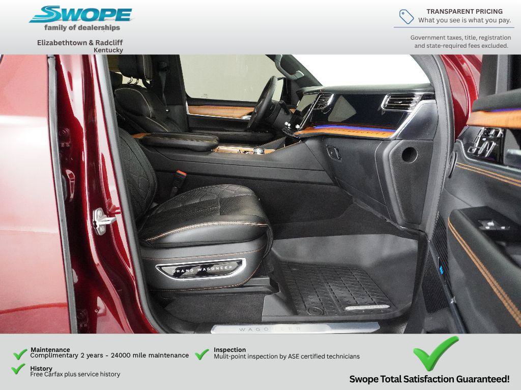 Used 2024 Jeep Grand Wagoneer Series III w/ Rear Seat Video Group 1 AWD/4WD image 9