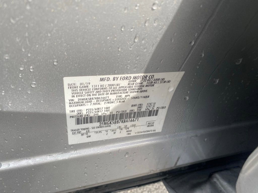 Used 2019 Ford Flex SE FWD image 16