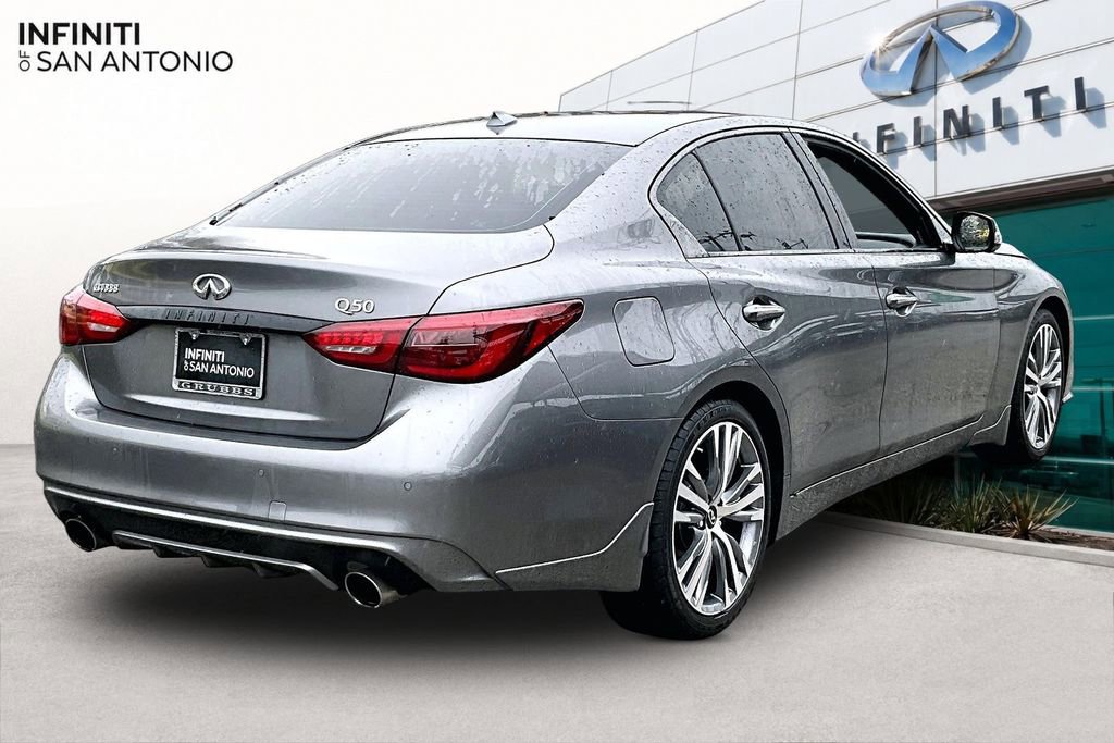 Certified 2023 INFINITI Q50 Sensory RWD image 2