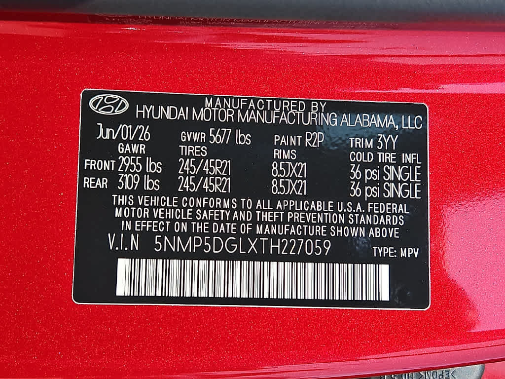 New 2026 Hyundai Santa Fe Calligraphy AWD/4WD image 24