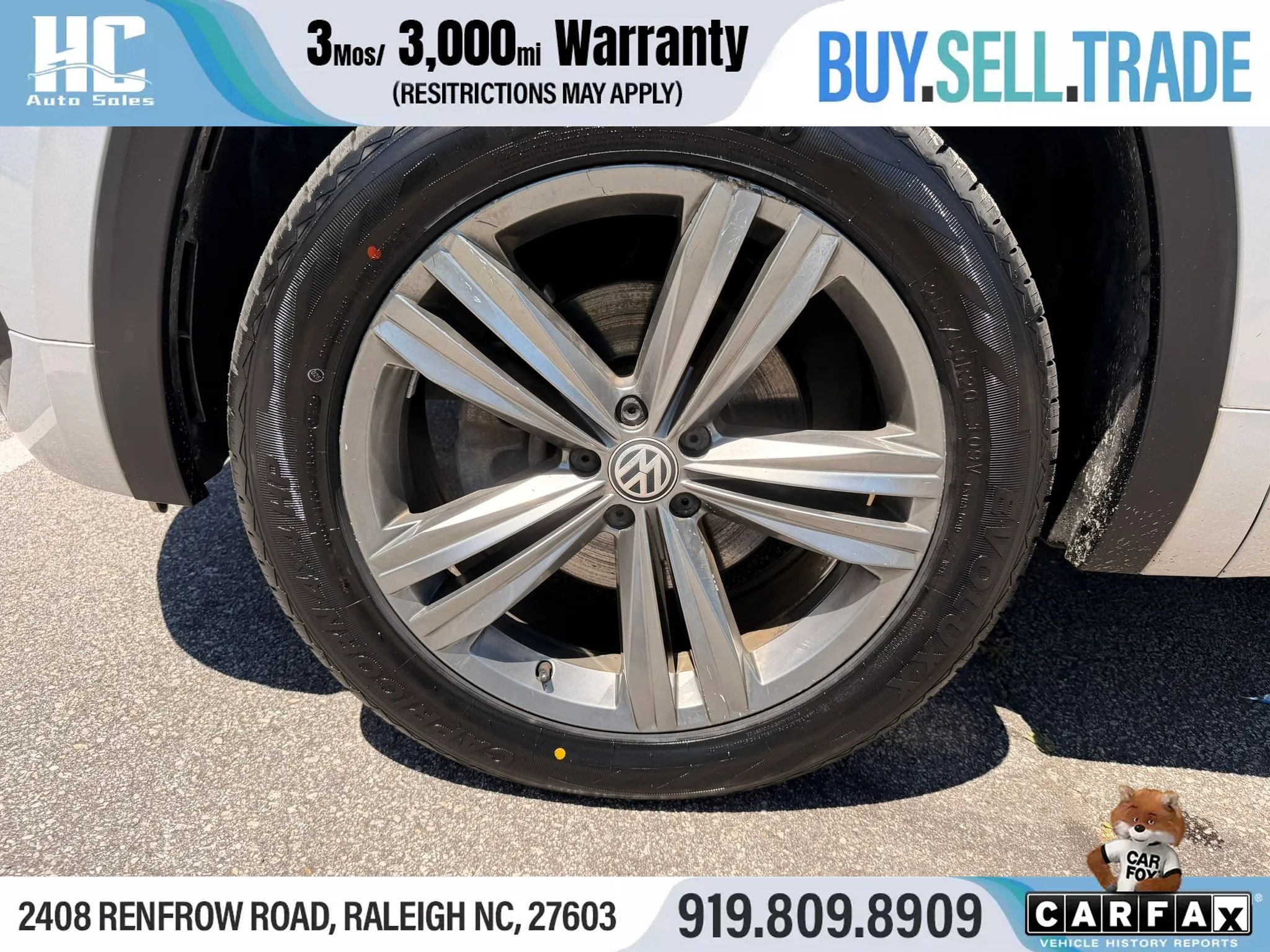 Used 2019 Volkswagen Atlas SE w/ Towing Package AWD/4WD image 11